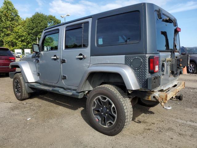 1C4HJWEG6DL625046 - 2013 JEEP WRANGLER U SAHARA SILVER photo 2