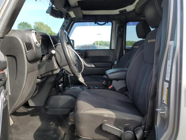 1C4HJWEG6DL625046 - 2013 JEEP WRANGLER U SAHARA SILVER photo 7