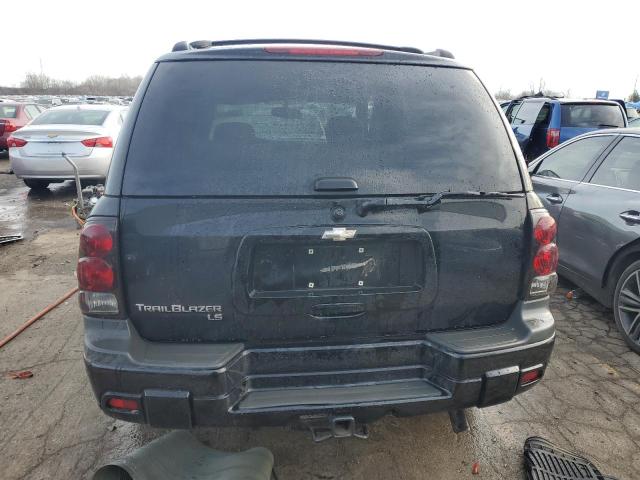 1GNDT13SX52101660 - 2005 CHEVROLET TRAILBLAZE LS BLACK photo 6