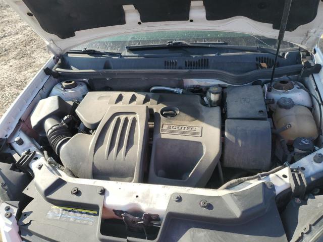 1G1AK15F767759920 - 2006 CHEVROLET COBALT LS WHITE photo 11