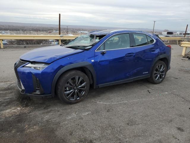 JTHR9JBH8L2020221 - 2020 LEXUS UX 250H BLUE photo 1