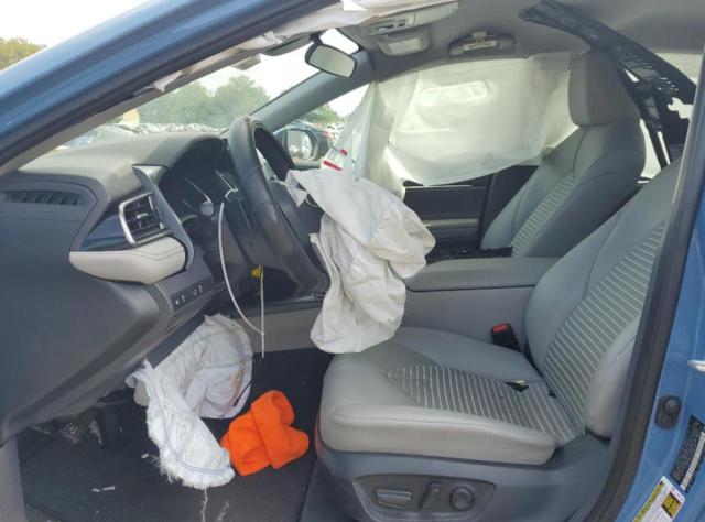 4T1G11AK6PU095292 - 2023 TOYOTA CAMRY SE NIGHT SHADE BLUE photo 7