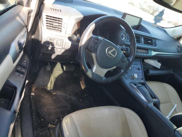 JTHKD5BH9G2254963 - 2016 LEXUS CT 200 SILVER photo 8