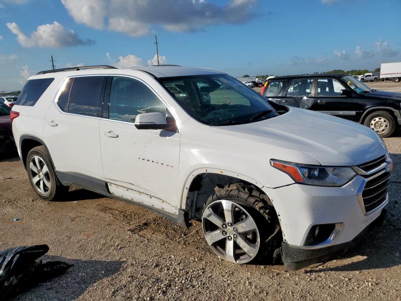 1GNERHKW5KJ305025 - 2019 CHEVROLET TRAVERSE LT WHITE photo 4