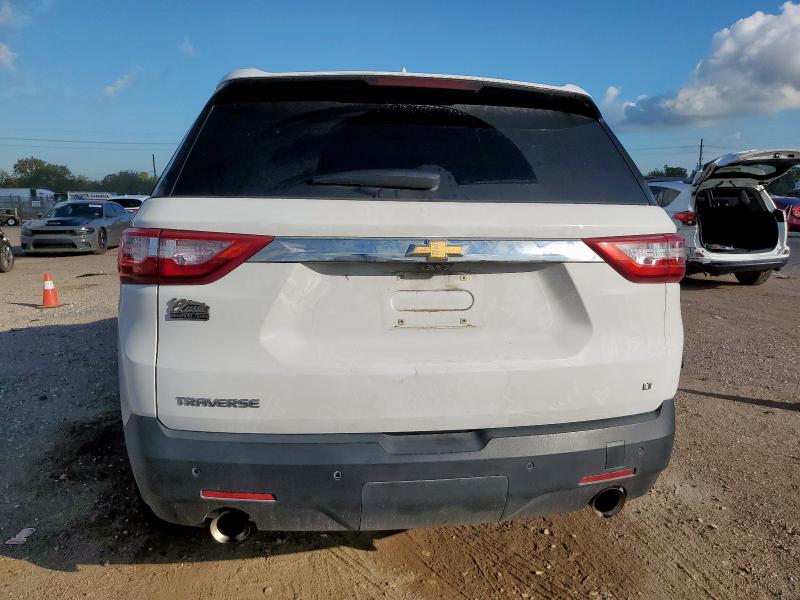 1GNERHKW5KJ305025 - 2019 CHEVROLET TRAVERSE LT WHITE photo 6