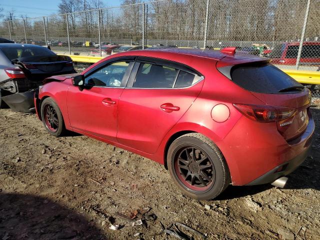 JM1BM1M37E1204772 - 2014 MAZDA 3 GRAND TOURING RED photo 2