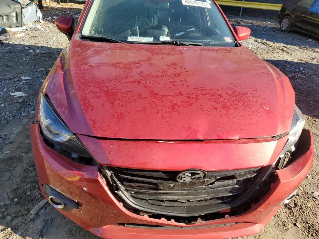 JM1BM1M37E1204772 - 2014 MAZDA 3 GRAND TOURING RED photo 5