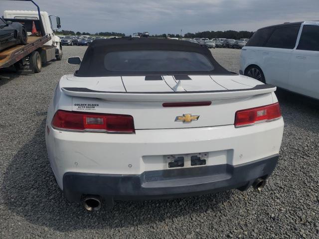 2G1FD3D36F9148780 - 2015 CHEVROLET CAMARO LT WHITE photo 6