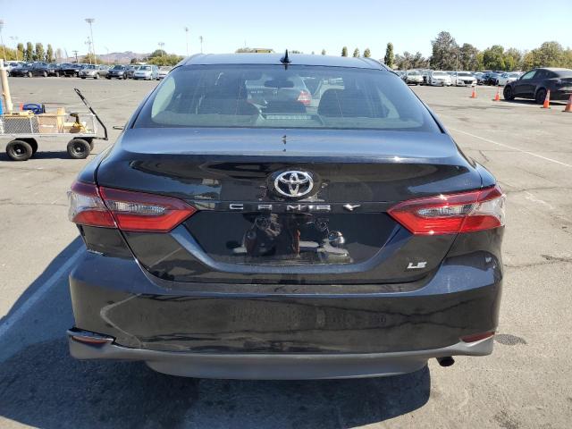 4T1C11AK5PU796307 - 2023 TOYOTA CAMRY LE BLACK photo 6