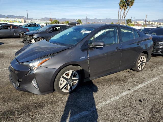 JTDKARFU4G3517525 - 2016 TOYOTA PRIUS CHARCOAL photo 1