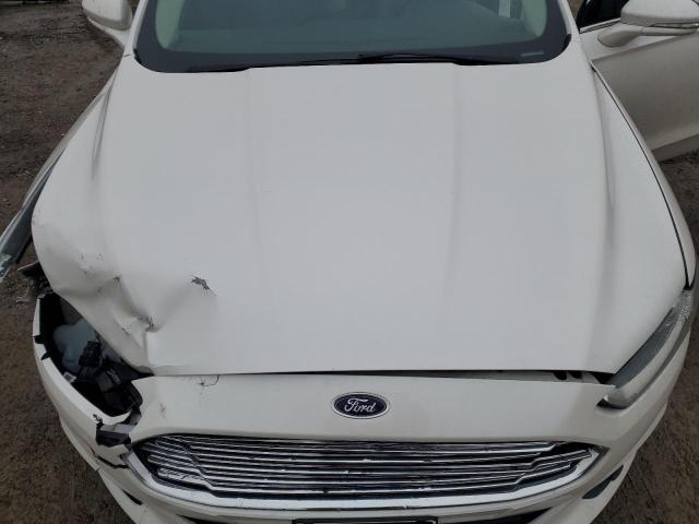 3FA6P0HD1ER337173 - 2014 FORD FUSION SE WHITE photo 11