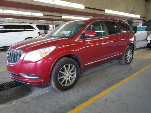 5GAKVBKD4EJ166675 - 2014 BUICK ENCLAVE RED photo 1