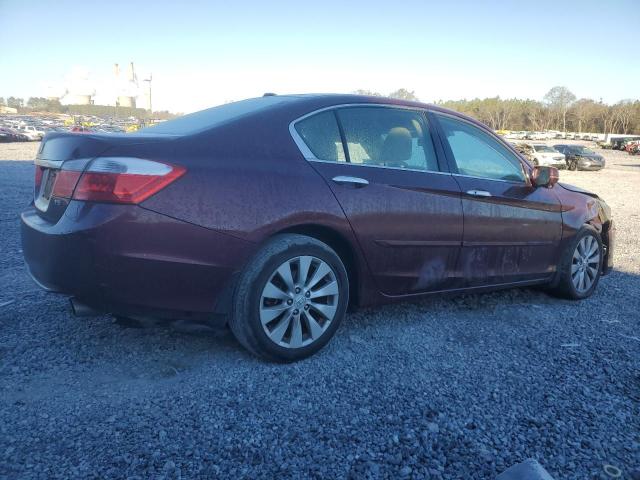 1HGCR3F87FA037455 - 2015 HONDA ACCORD EXL BURGUNDY photo 3