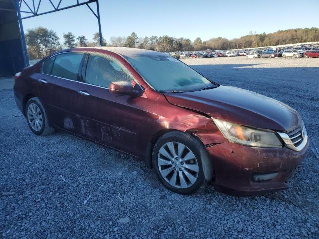 1HGCR3F87FA037455 - 2015 HONDA ACCORD EXL BURGUNDY photo 4