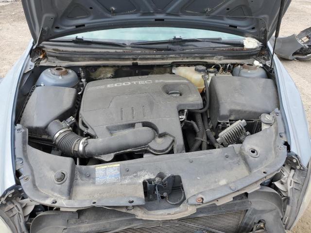 1G1ZG57B684296727 - 2008 CHEVROLET MALIBU LS GRAY photo 11