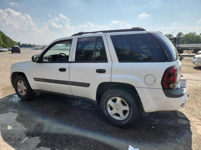 1GNDS13S332222417 - 2003 CHEVROLET TRAILBLAZE WHITE photo 2
