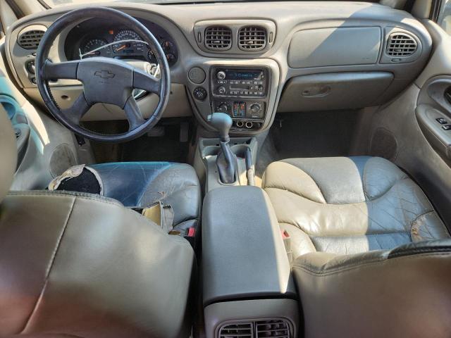 1GNDS13S332222417 - 2003 CHEVROLET TRAILBLAZE WHITE photo 8