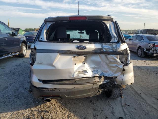 1FM5K7DH2JGC39000 - 2018 FORD EXPLORER XLT Argent photo 6