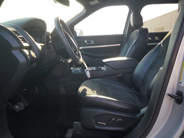 1FM5K7DH2JGC39000 - 2018 FORD EXPLORER XLT Argent photo 7