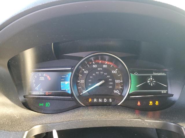 1FM5K7DH2JGC39000 - 2018 FORD EXPLORER XLT Argent photo 9