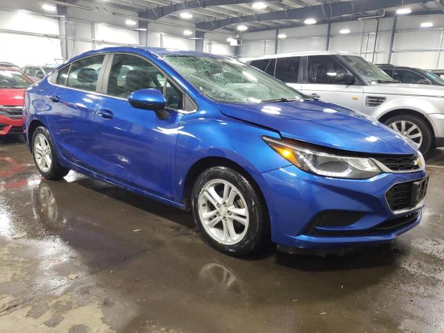 1G1BE5SM1J7210602 - 2018 CHEVROLET CRUZE LT BLUE photo 4