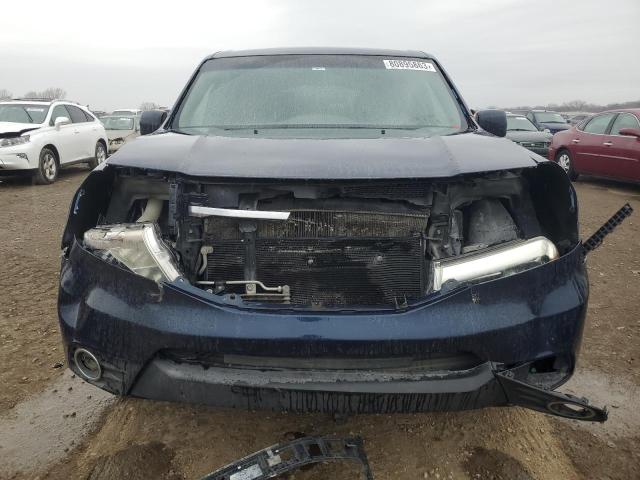 5FNYF4H57CB026058 - 2012 HONDA PILOT EXL BLUE photo 5