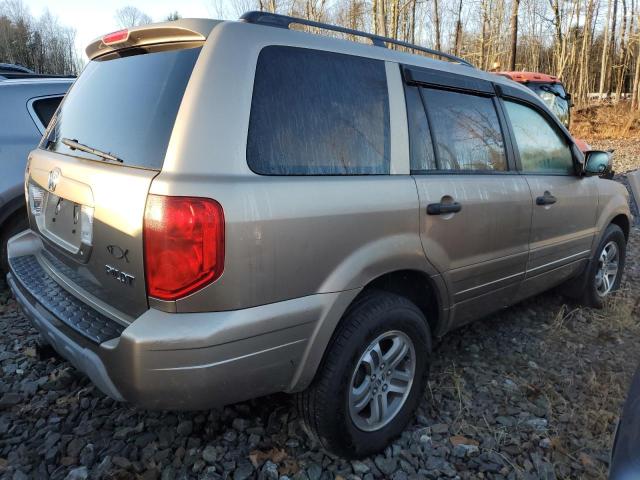 2HKYF18444H514103 - 2004 HONDA PILOT EX TAN photo 3