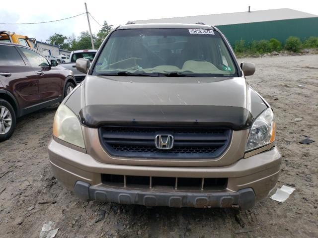 2HKYF18444H514103 - 2004 HONDA PILOT EX TAN photo 5