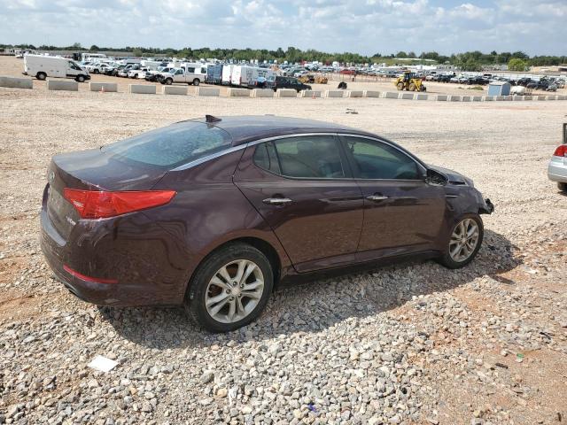 5XXGN4A79DG093818 - 2013 KIA OPTIMA EX BURGUNDY photo 3