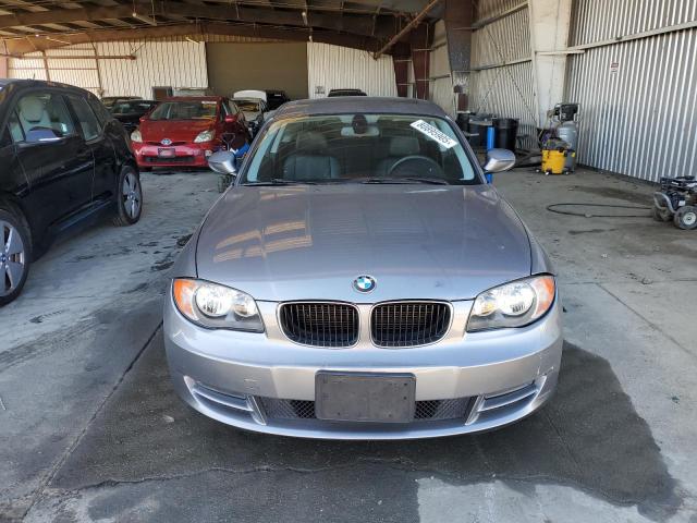 WBAUP9C56BVF46364 - 2011 BMW 128 I GRAY photo 5