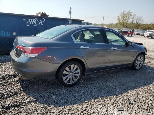 1HGCP3F87BA007680 - 2011 HONDA ACCORD EXL ნაცრისფერი ფოტო 3