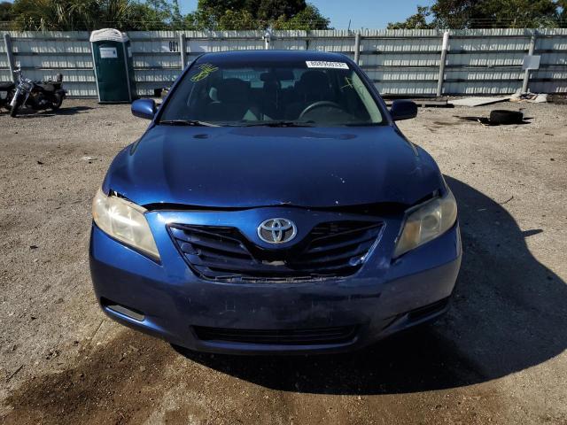 4T1BE46K08U244015 - 2008 TOYOTA CAMRY CE BLUE photo 5