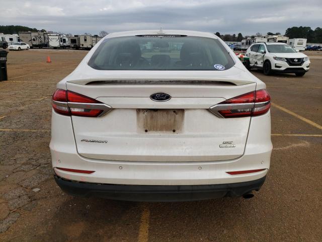 3FA6P0HD2KR268330 - 2019 FORD FUSION SE WHITE photo 6