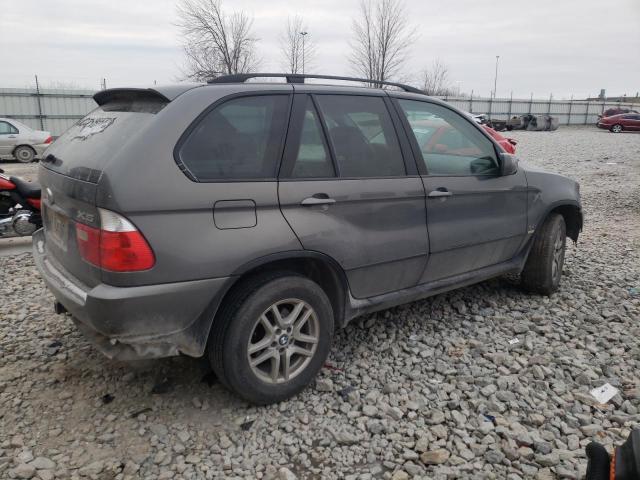 5UXFA13506LY32139 - 2006 BMW X5 3.0I GRAY photo 3