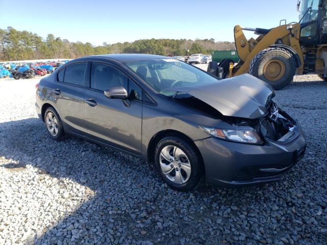 2HGFB2F59EH502514 - 2014 HONDA CIVIC LX GRAY photo 4