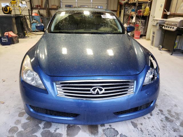 JN1CV6EL3AM153070 - 2010 INFINITI G37 BLUE photo 5