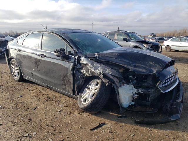 3FA6P0H78ER306335 - 2014 FORD FUSION SE BLACK photo 4