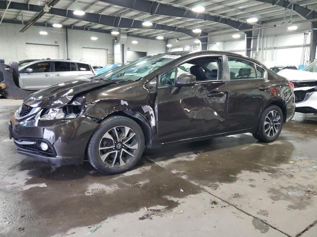 19XFB2F90DE033647 - 2013 HONDA CIVIC EXL BROWN photo 1