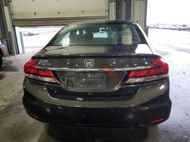 19XFB2F90DE033647 - 2013 HONDA CIVIC EXL Շագանակագույն լուսանկար 6