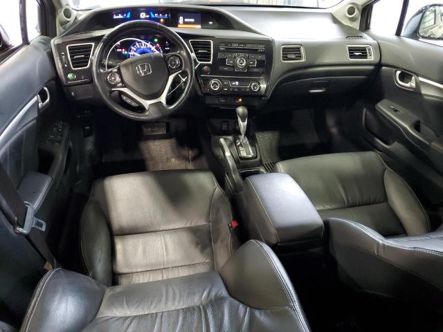 19XFB2F90DE033647 - 2013 HONDA CIVIC EXL Շագանակագույն լուսանկար 8