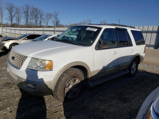 1FMFU18525LB11767 - 2005 FORD EXPEDITION EDDIE BAUER WHITE photo 1