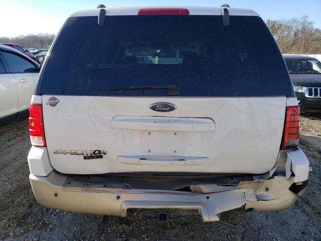 1FMFU18525LB11767 - 2005 FORD EXPEDITION EDDIE BAUER WHITE photo 6