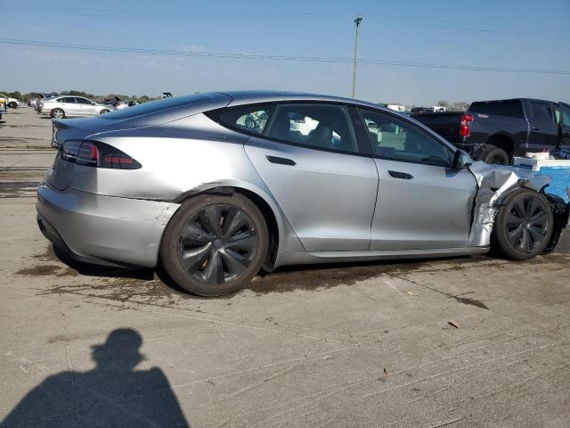 5YJSA1E55RF542726 - 2024 TESLA MODEL S Сріблястий фото 3