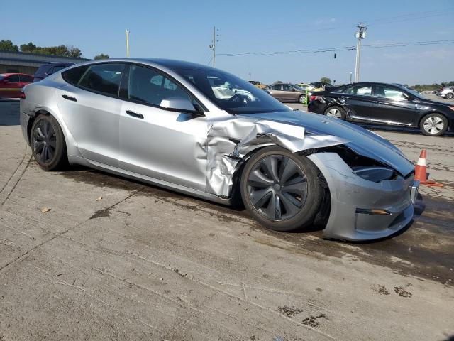 5YJSA1E55RF542726 - 2024 TESLA MODEL S Сріблястий фото 4