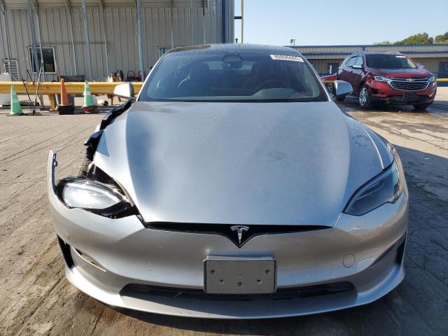 5YJSA1E55RF542726 - 2024 TESLA MODEL S Сріблястий фото 5