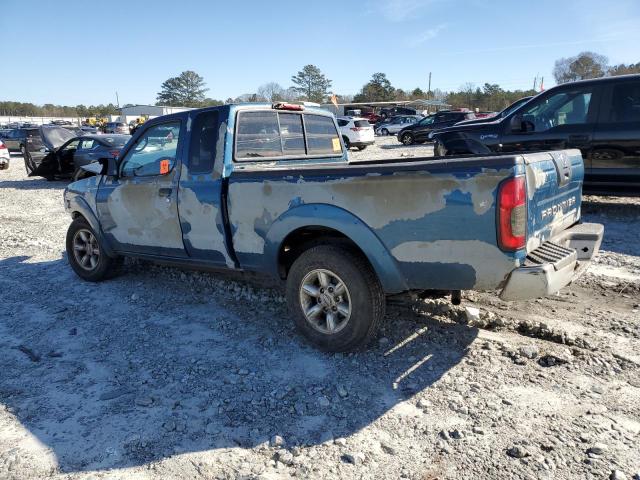 1N6DD26T03C442375 - 2003 NISSAN FRONTIER KING CAB XE BLUE photo 2