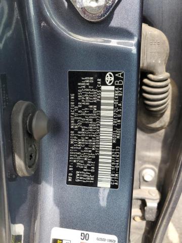 5YFBURHE5KP937713 - 2019 TOYOTA COROLLA L 蓝色 照片 12