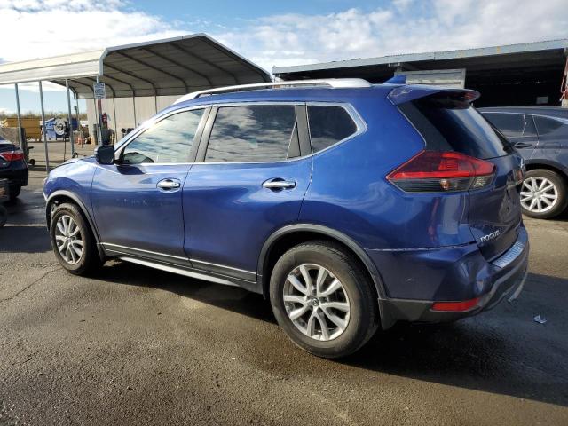 KNMAT2MT1JP532359 - 2018 NISSAN ROGUE S BLUE photo 2