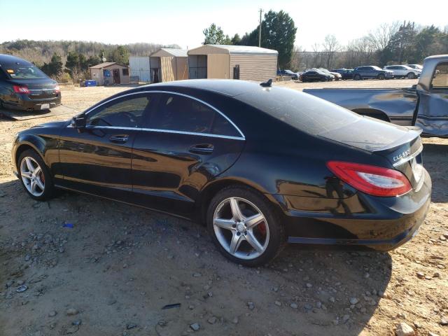 WDDLJ9BB2EA118779 - 2014 MERCEDES-BENZ CLS 550 4MATIC BLACK photo 2