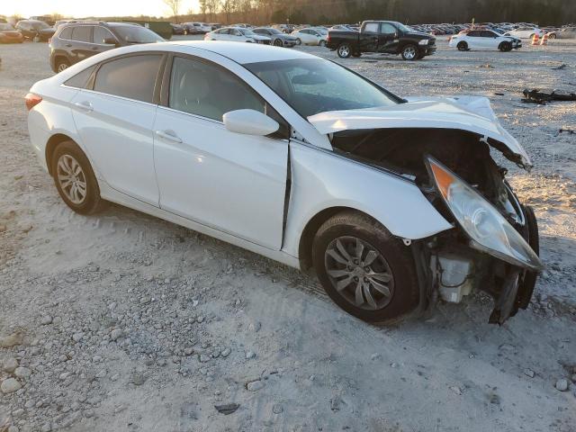 5NPEB4AC4CH389345 - 2012 HYUNDAI SONATA GLS WHITE photo 4